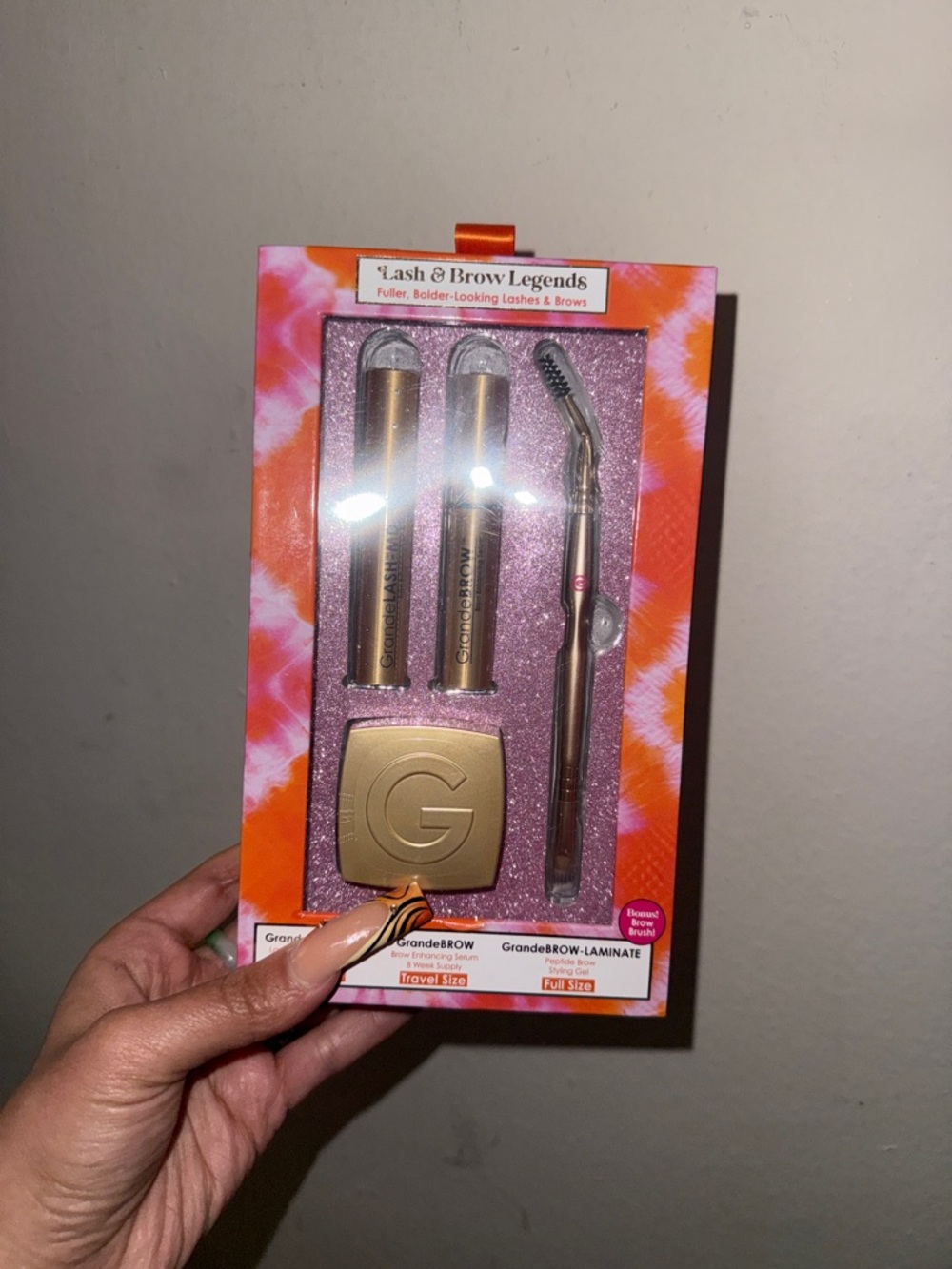 Grande Cosmetics Lash & Brow Legends Set — Gold